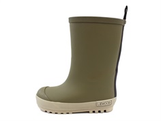 Liewood winter rubber boots Mason khaki/black mix